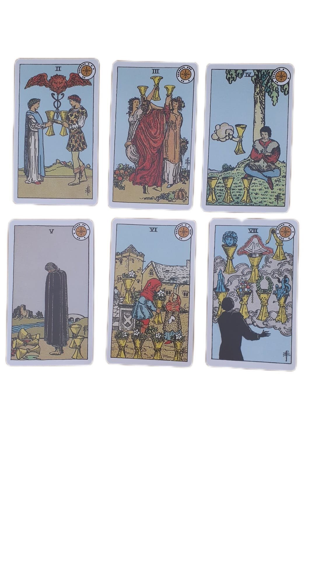 Tarot Rider Waite de Artur A. E. Waite em Inglês (Cartas Interactivas)