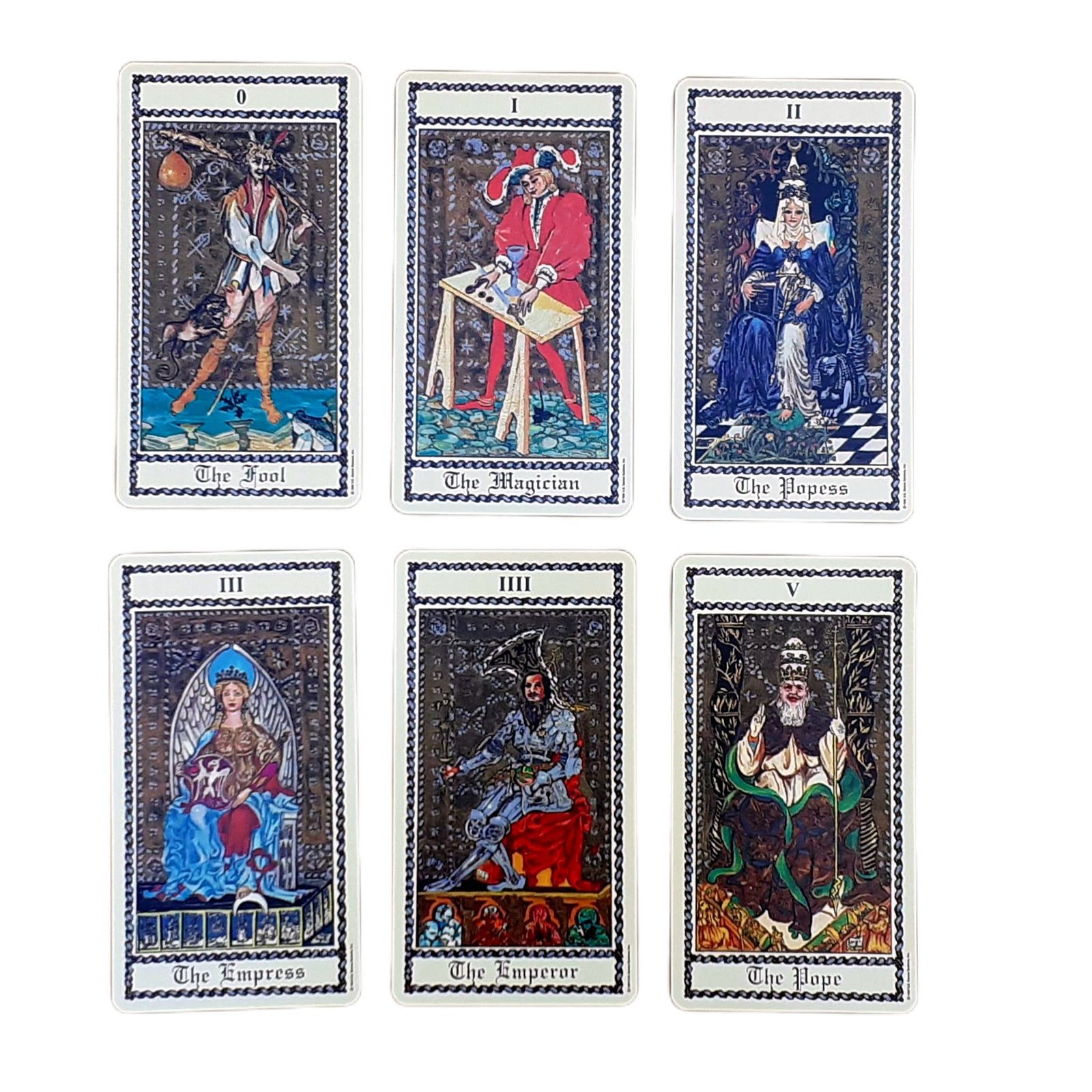 Tarot The Medieval Scapini de Luigi Scapini em Inglês