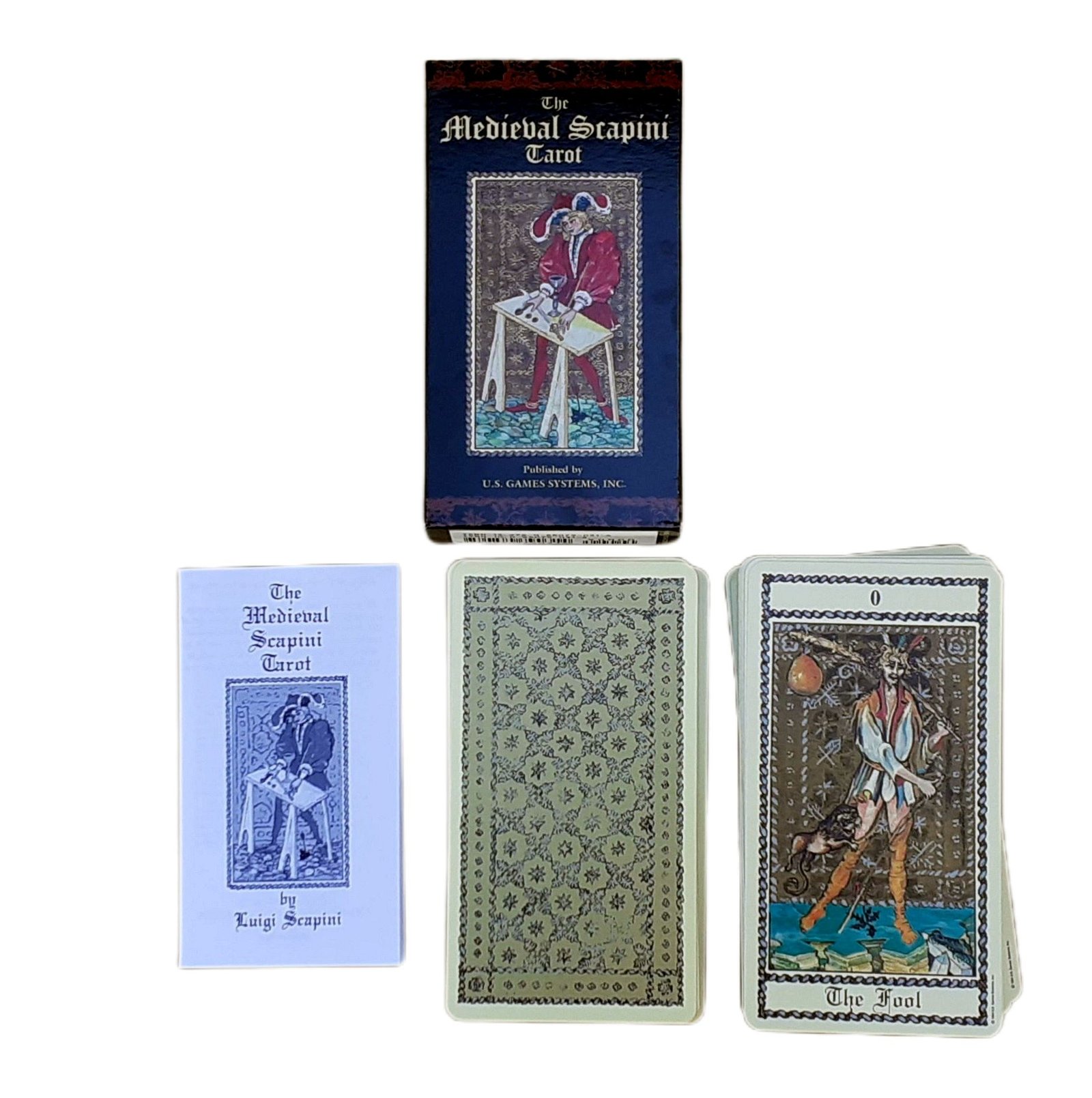 Tarot The Medieval Scapini de Luigi Scapini em Inglês