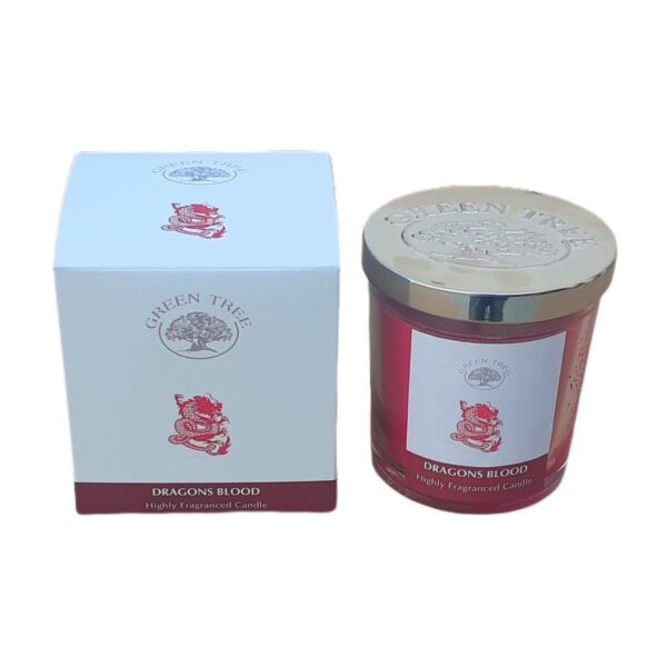 Green Tree Dragons Blood Candle 200gr