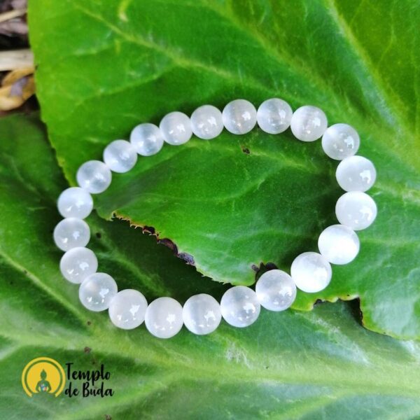 Pulseira de Selenita 8mm