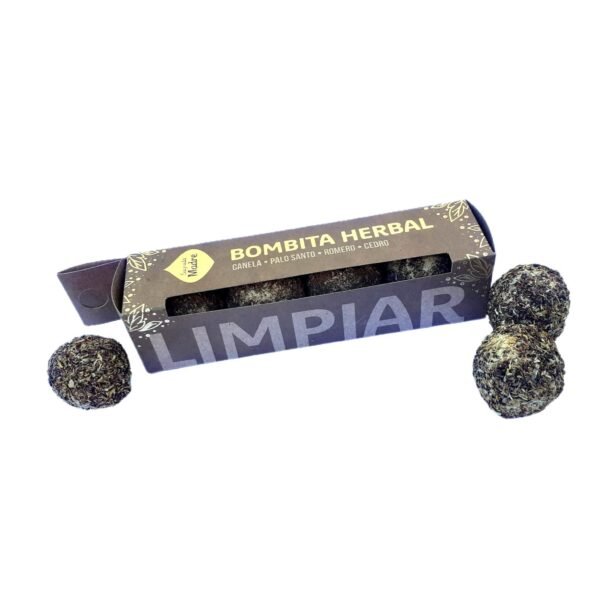 Bombita Herbal Sagrada Madre Limpar