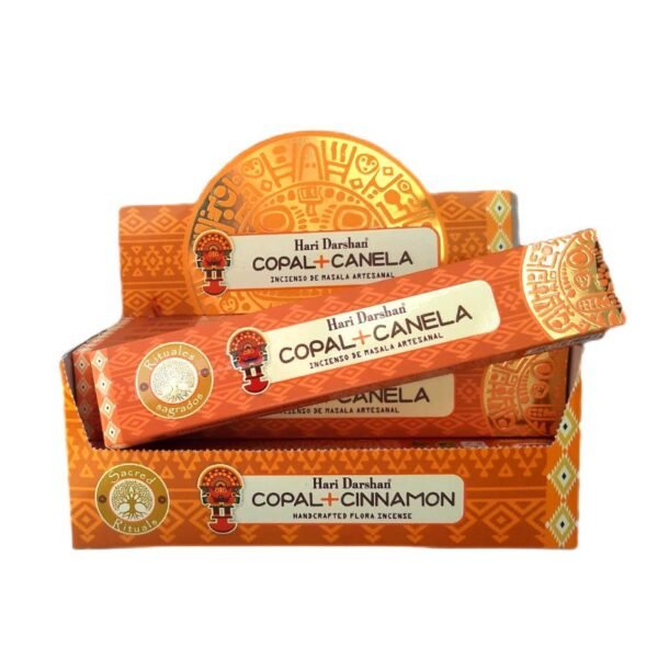 Incenso Indiano HD Copal e Canela Caixa