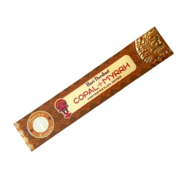 Incenso Indiano Hari Darshan Copal e Mirra