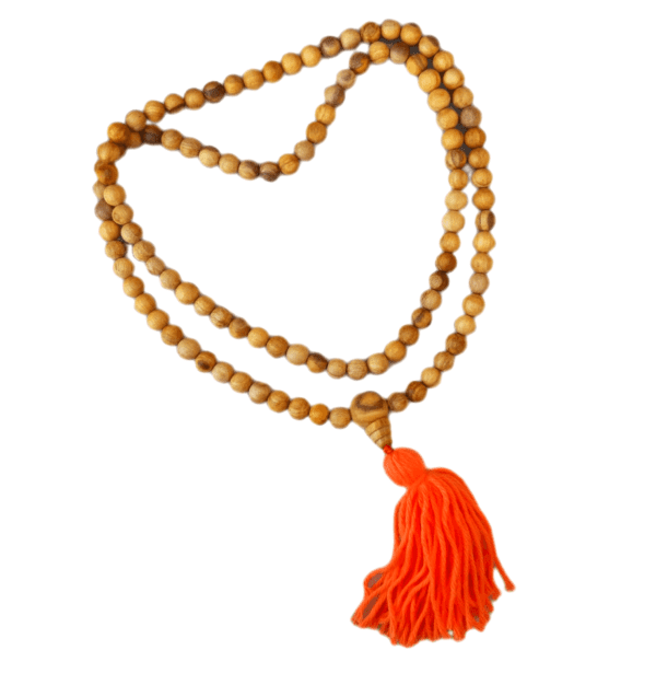 Japa Mala de Pau Santo