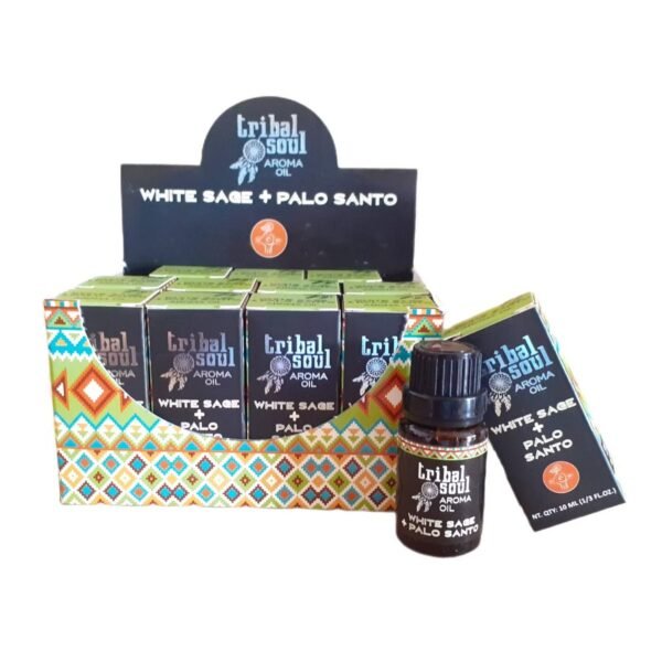 Oleo Tribal Soul White Sage e Palo Santo Caixa
