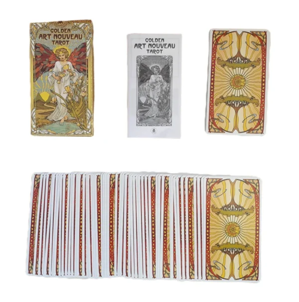 Golden Art Nouveau Tarot by Giulia F. Massaglia - Image 5