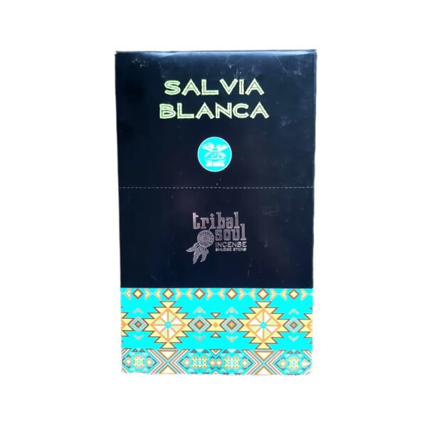 Incenso Tribal Soul Salvia Branca Caixa