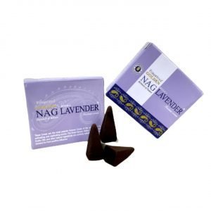 Incenso Indiano Cone Golden Nag Lavender