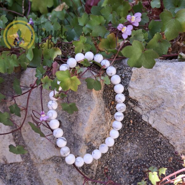 Pulsera Howlita Blanca - Imagen 3