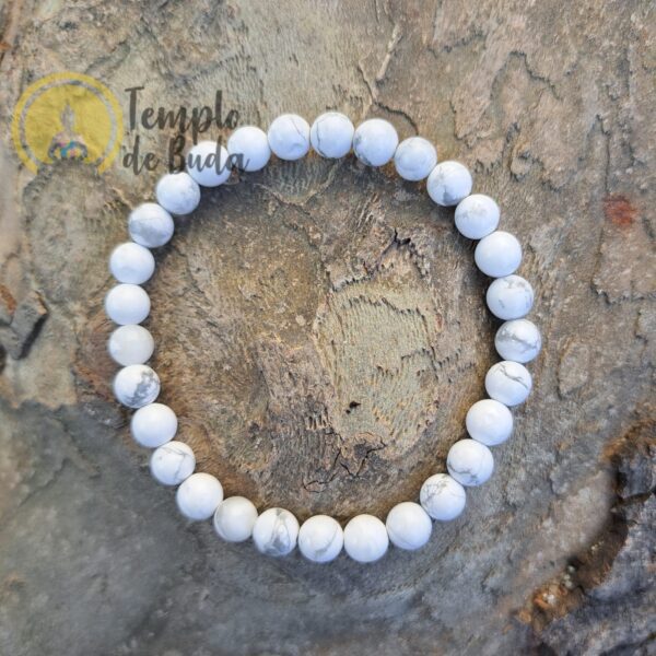 Pulsera Howlita Blanca - Imagen 2