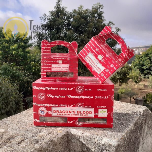 Coni d'incenso a cascata Satya Dragons Blood Box - immagine 2