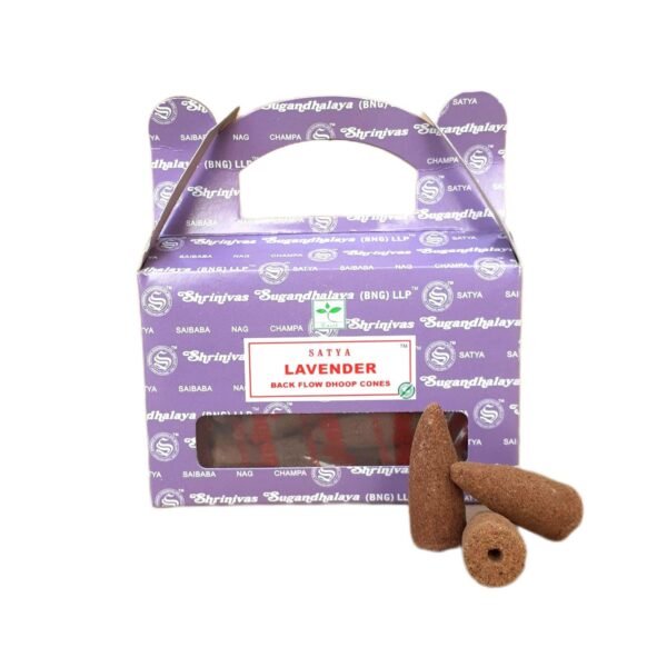 Cones Incenso Cascata Satya Lavender