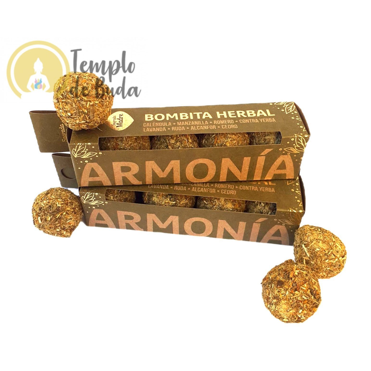 Bombita Herbal Sagrada Madre Harmonia