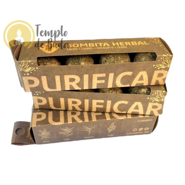 Bombita Herbal Sagrada Madre Purificar