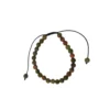 Pulseira de Unakita com Cordão 6mm