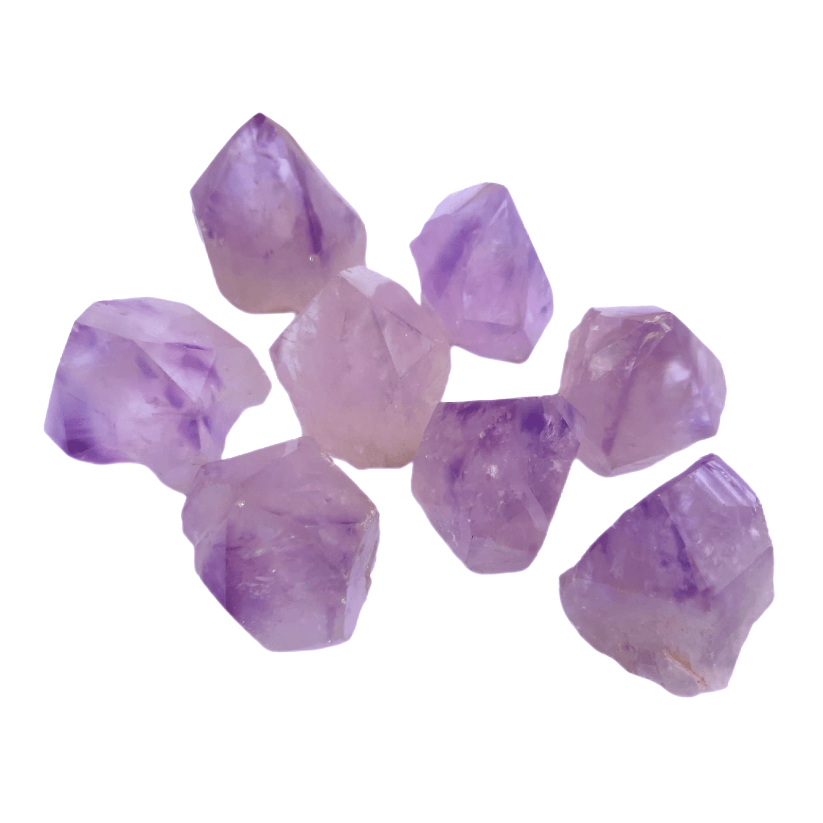 Ametista Nuvem Bruta com Base