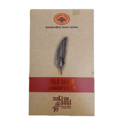 Incenso Natural Native Soul Palo Santo e Dragon Blood Caixa
