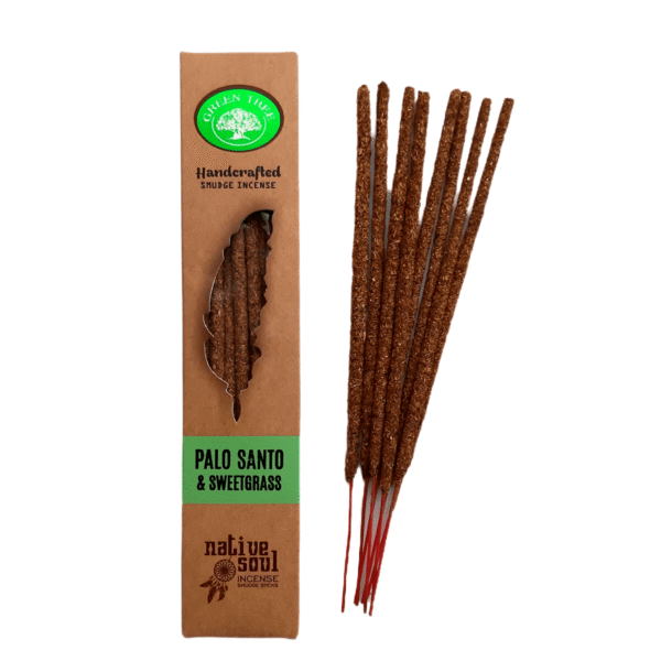 Incenso Natural Native Soul Palo Santo e Sweetgrass