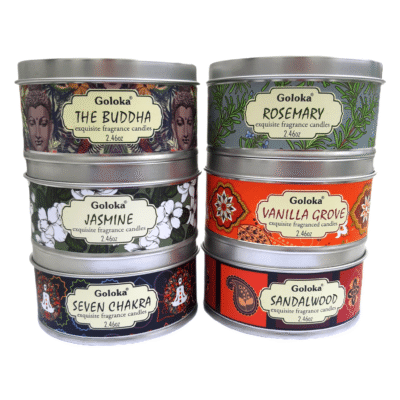 Vela Aromática Goloka Lata