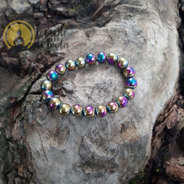 Armband Hämatit Regenbogen – Bild 5