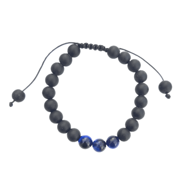 Pulseira de Cristais com Cordão Regulável 8mm