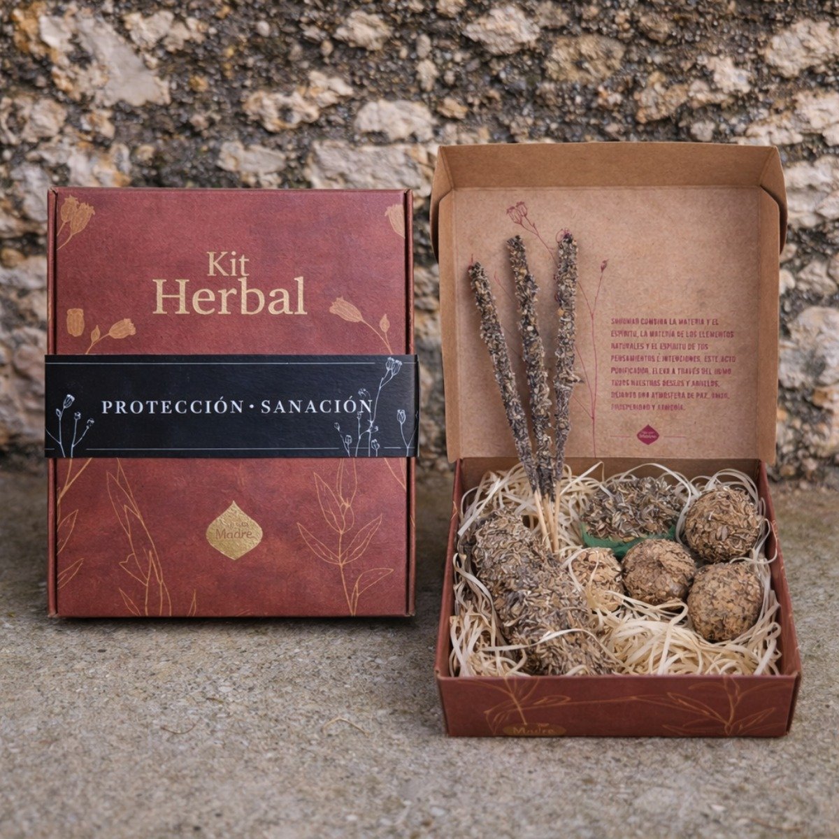Kit Herbal Sagrada Madre Proteção e Cura