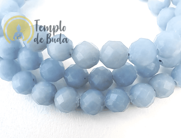 Pulseira de Angelita Facetada 6mm