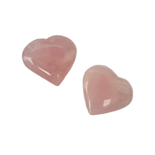 Coração de Quartzo Rosa 3cm