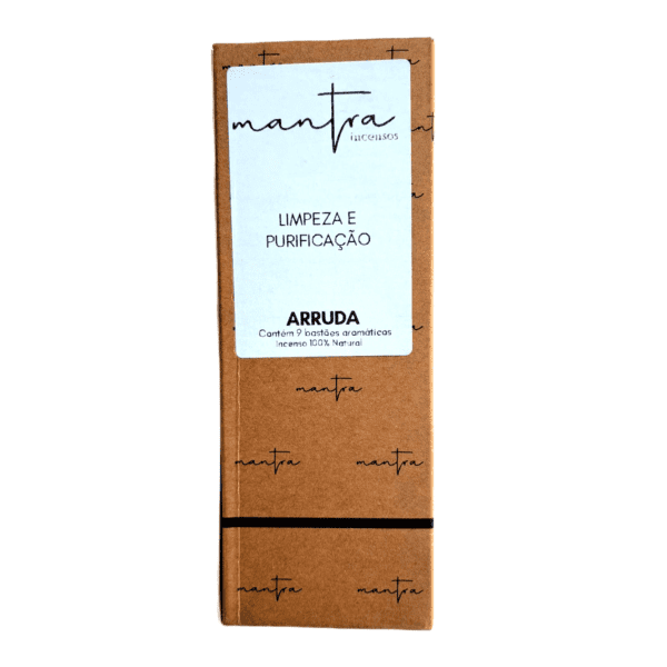 Incenso Mantra Arruda (Limpeza e Purificação)