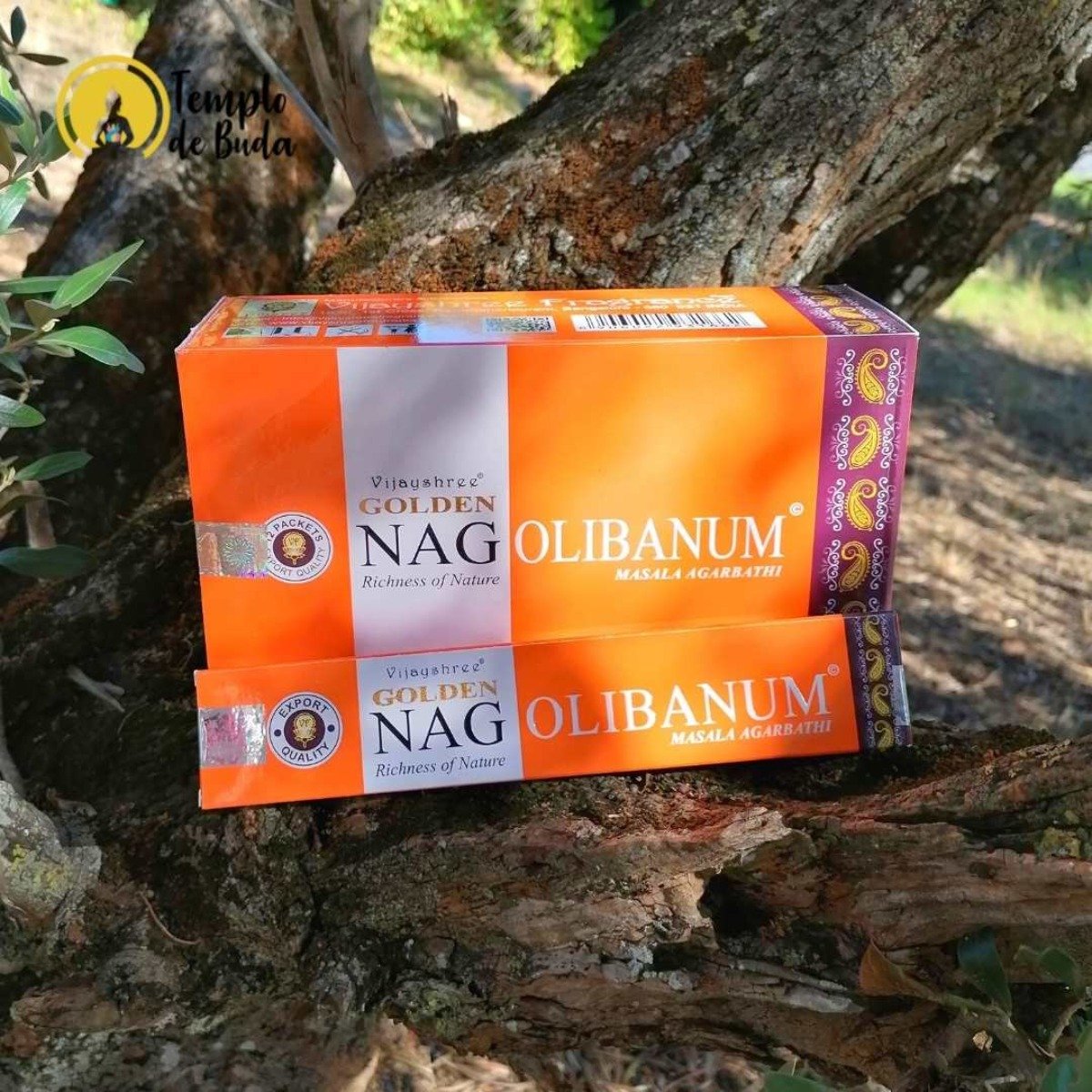 Golden Nag Frankincense Incense Box