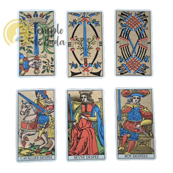 Golden Tarot of Marseille de Claude Burdel