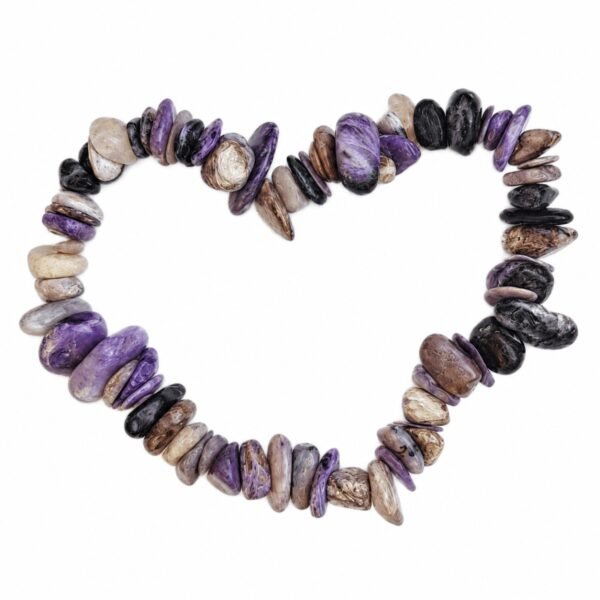 Pulseira de Charoite Chips
