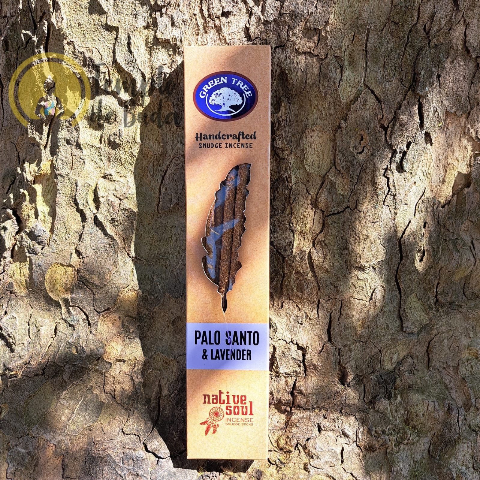 Incenso Indiano Natural Green Tree Native Soul Palo Santo e Lavender