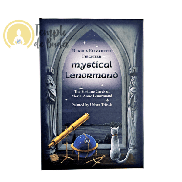 Mystical Lenormand Premium de Regule Elizabeth Fiechter em Inglês