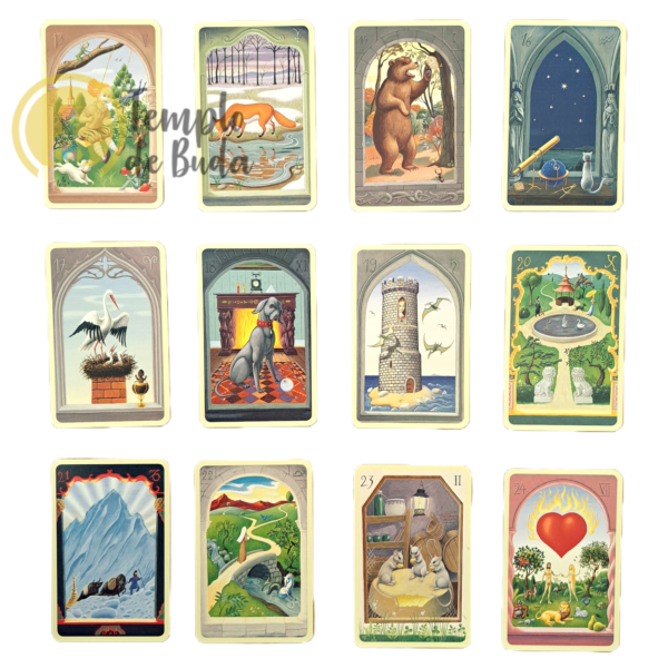 Mystisches Lenormand Premium von Regule Elizabeth Fiechter auf Englisch – Bild 5