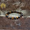 Armband Tigerauge und Lavastein 8mm – Bild 2