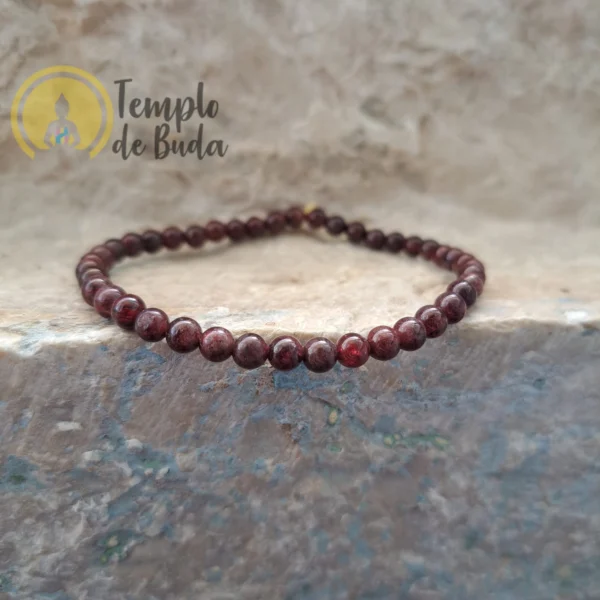 Pulseira de Granada 4mm