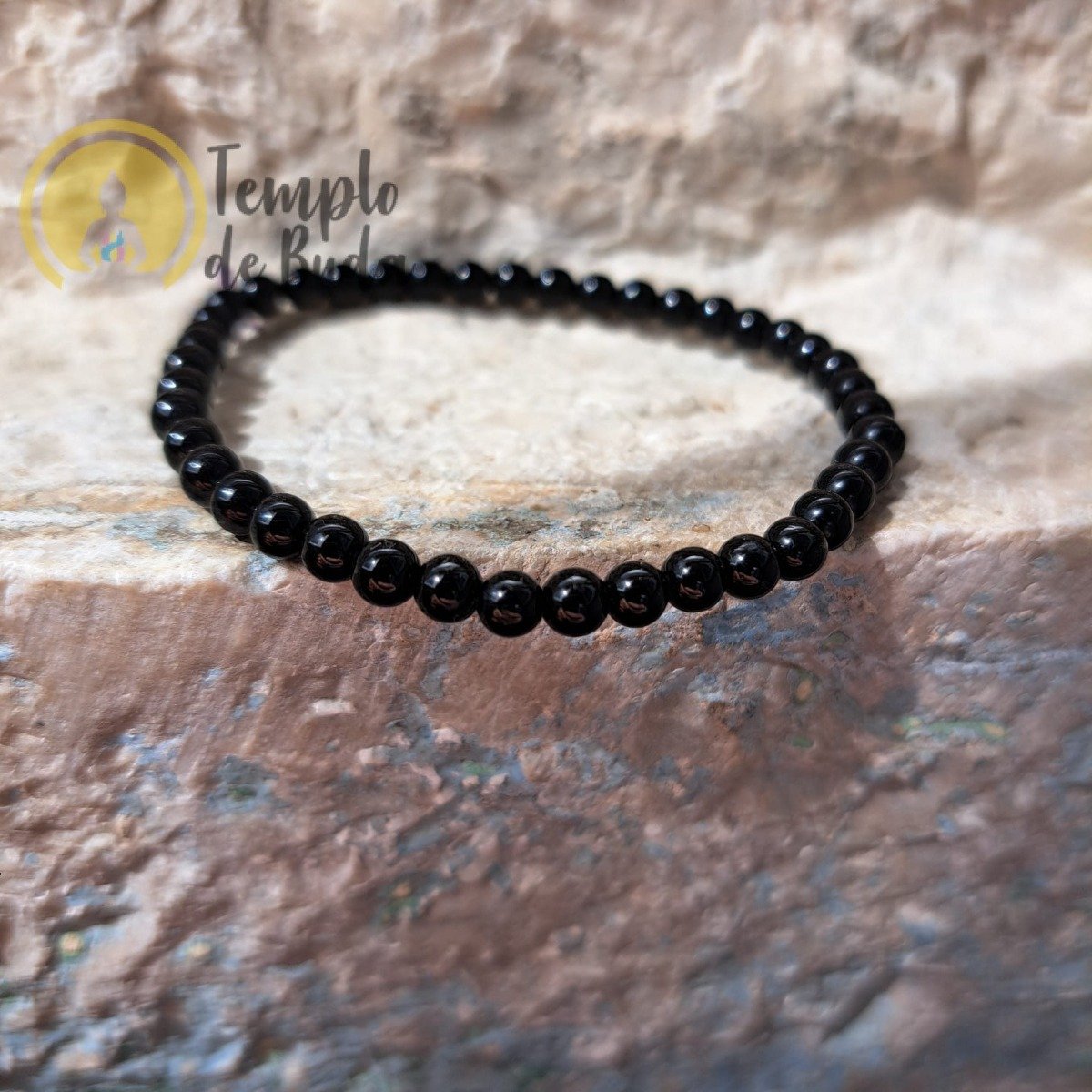 Pulseira de Turmalina Negra