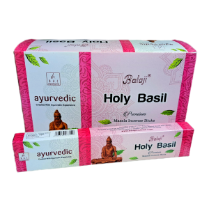 Incenso Indiano Balaji Ayurvedic Holy Basil Caixa