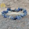 Pulseira de Ágata Azul Chips