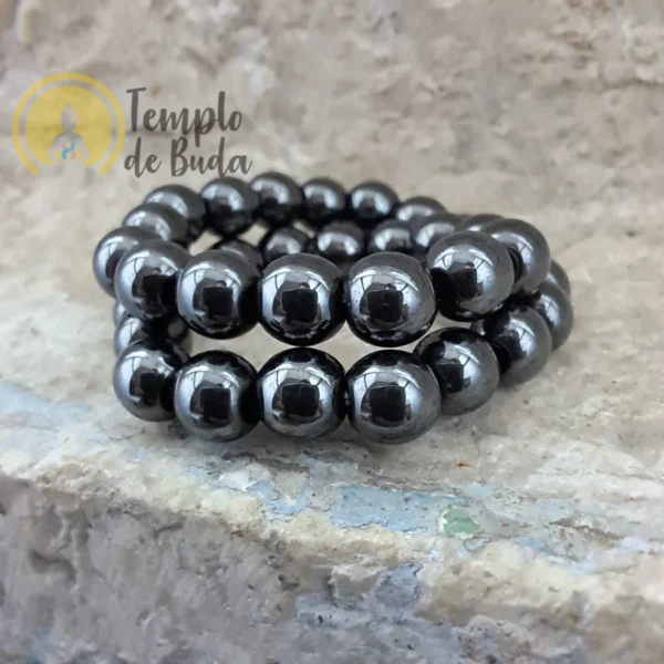 Pulseira de Hematita 6mm