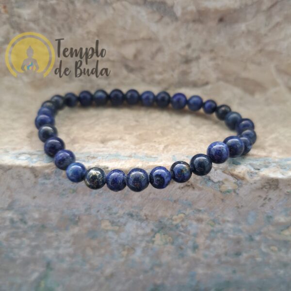 Pulseira de Lápis Lazuli 6 mm