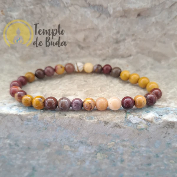 Pulseira de Mookaite 6 mm