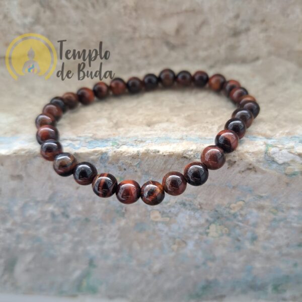 Pulseira de Olho de Boi 6 mm