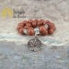 Sun Stone Bracelet with Tree of Life 8 mm - Image 2