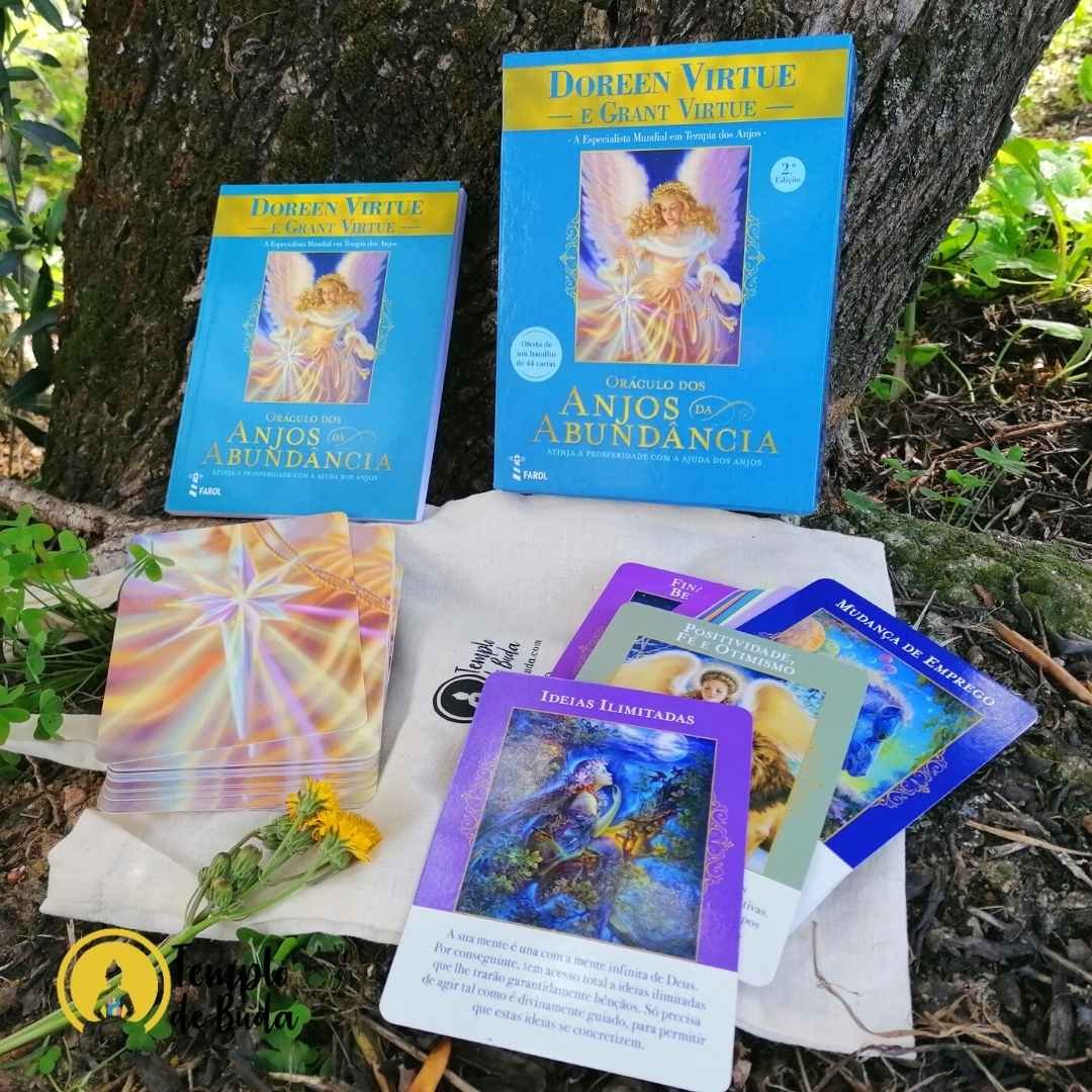 Oraculo dos Anjos da Abundância de Doreen Virtue em Português