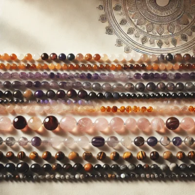 Strings of Crystal Beads