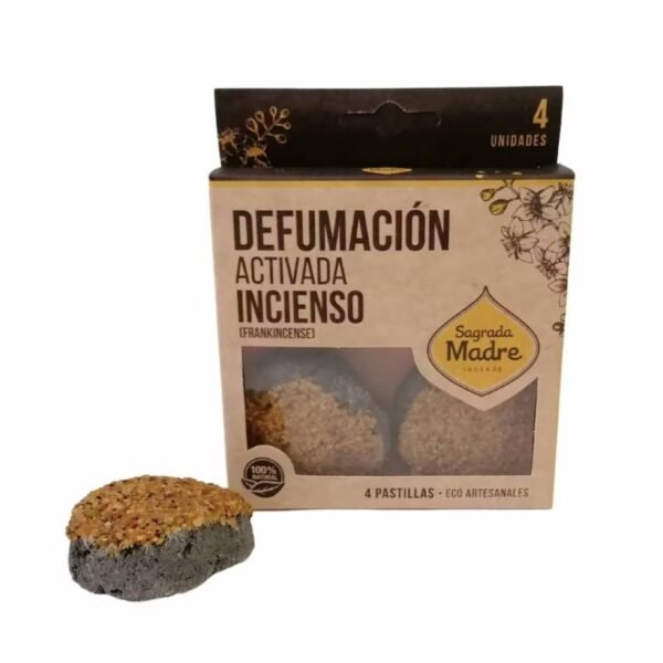 Pastilhas Defumação Ativada Sagrada Madre Olibano