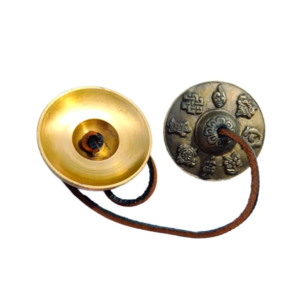 Cimbalos Tibetanos 8 Simbolos Auspiciosos